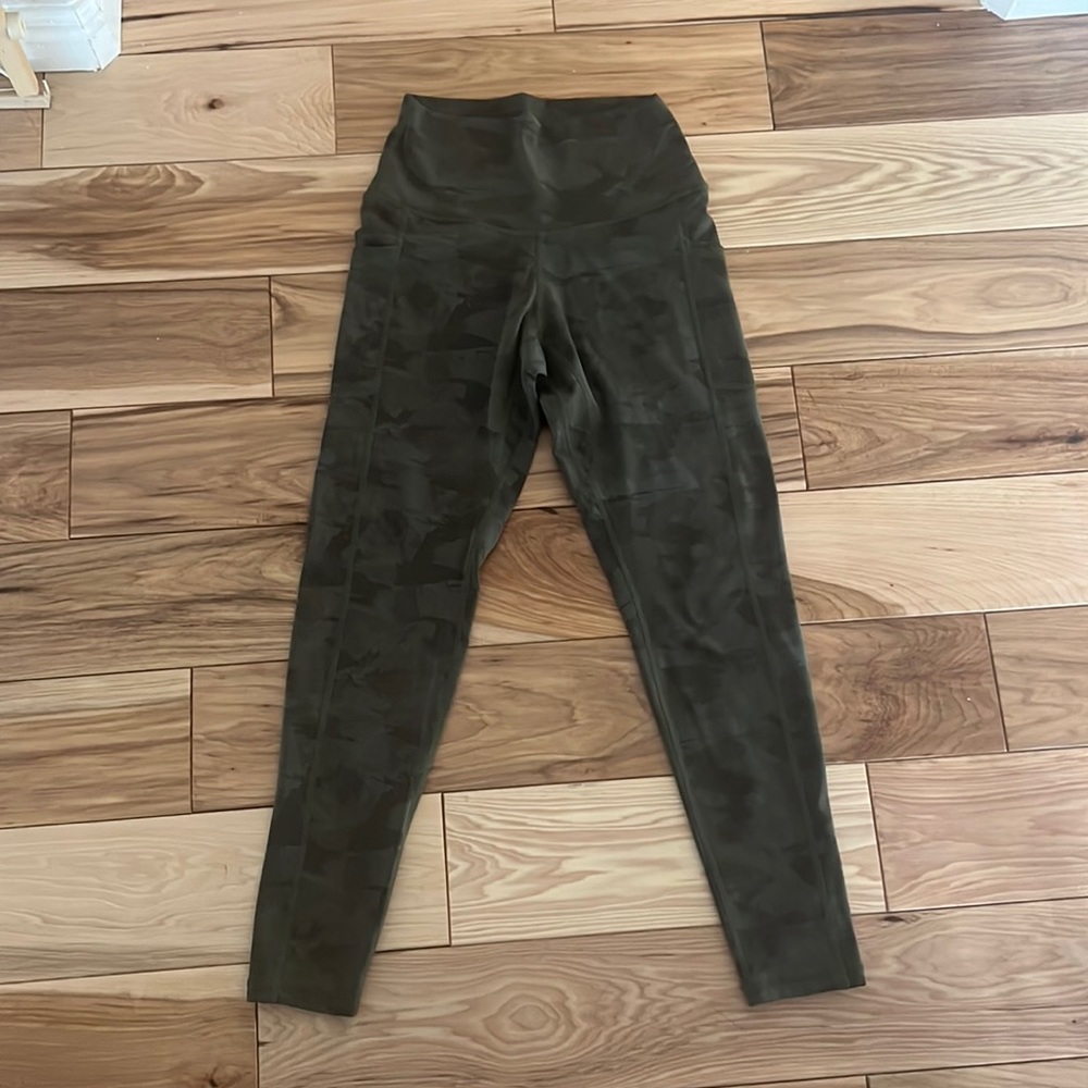 Leggings Camo Green